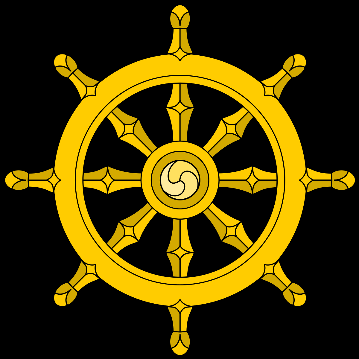 Dhamma Wheel symbol