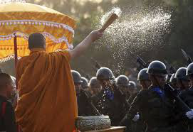 Blessed water ceremony