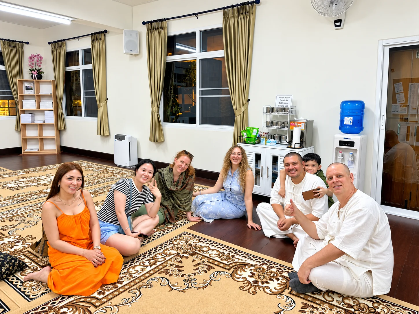 Members of the Meditation & Buddhist Study Community – Davao City during a trip to Chiang Mai to study with Teacher David.