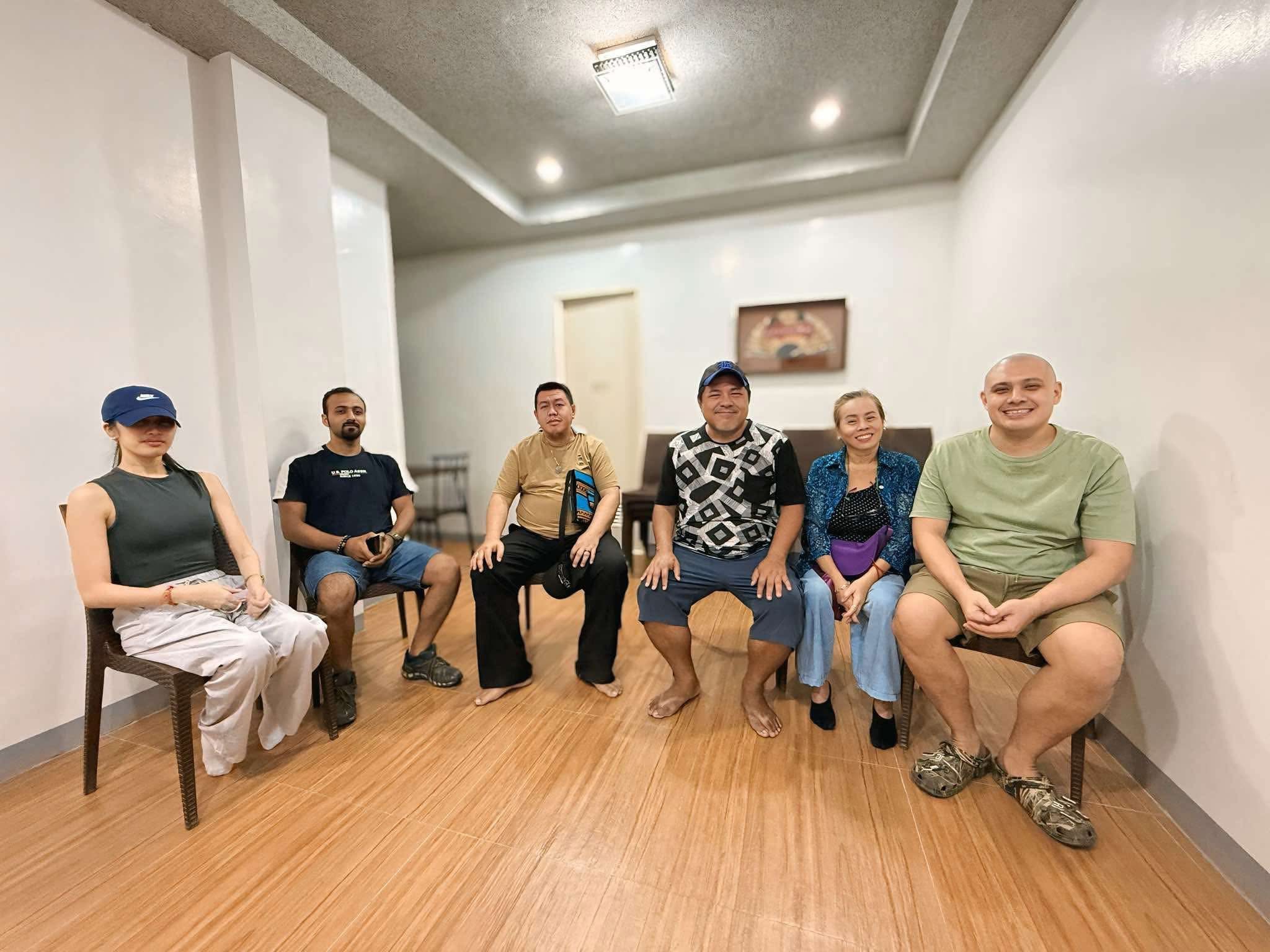 Members of the Meditation & Buddhist Study Community during a gathering in Davao City